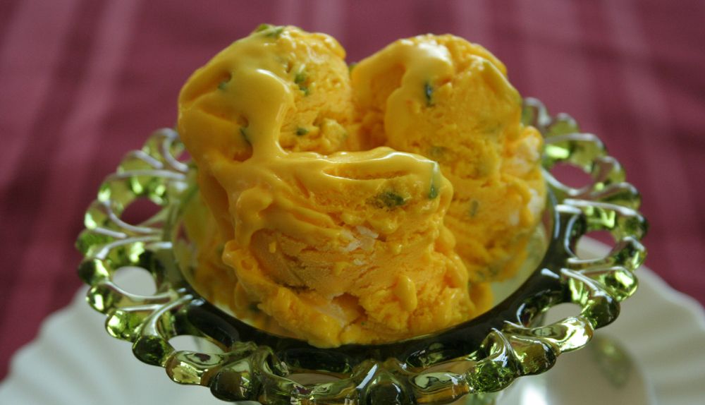 Saffron Ice Cream