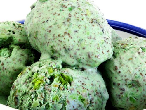 Green kernel Pistachio  Ice cream